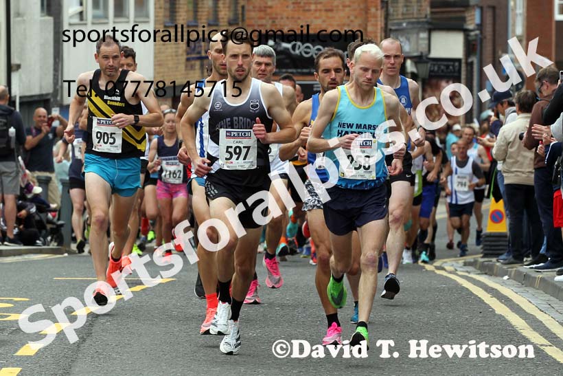 Darlington 10k Road Race, August 1st. Photo: David T. Hewitson/Sports for All Pics